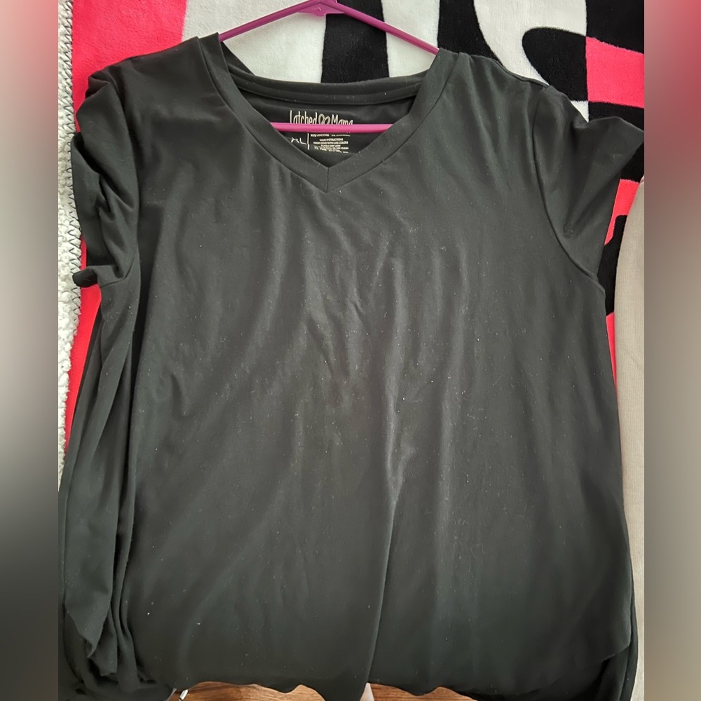 Latched Mama boyfriend tee
